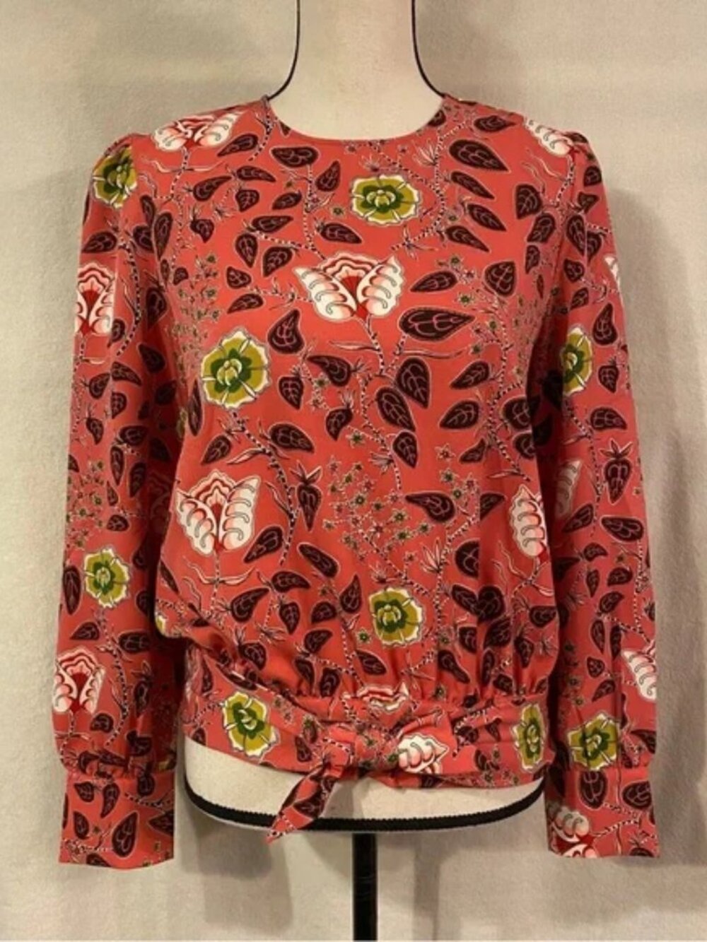 Nordic Tales Scotch & Soda girls pink floral blouse